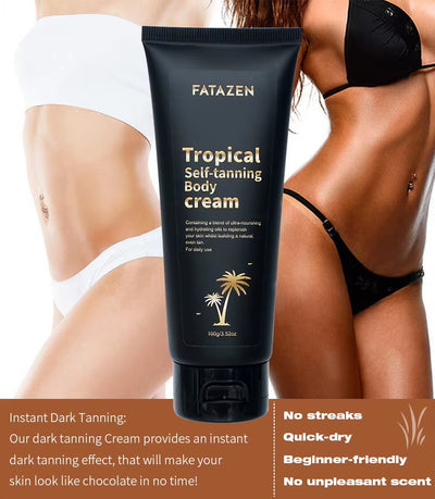 3Hrs Instant Dark Tanning Lotion Butter Body Care Sunscreen Suntan Oil Skincare For Body