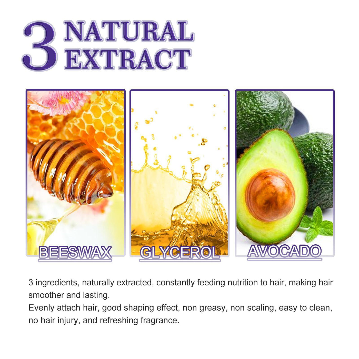 EELHOE Hair Wax Stick