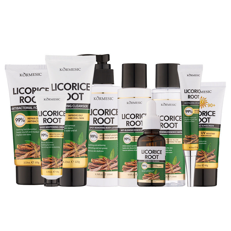 Licorice Root Skincare Set