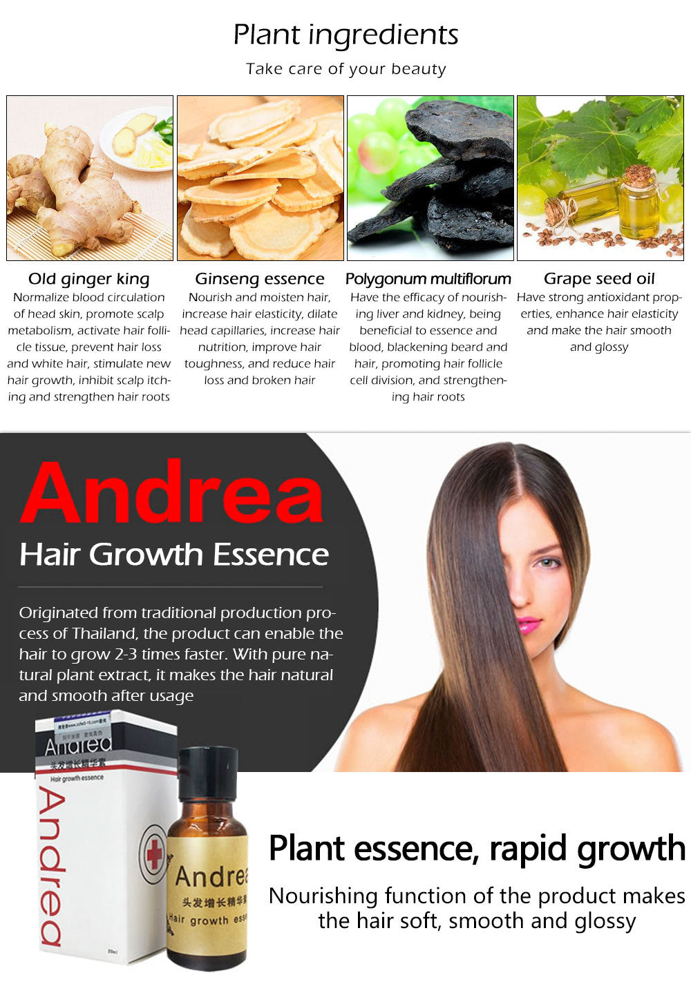 Andrea Hair Growth Serum 20ml