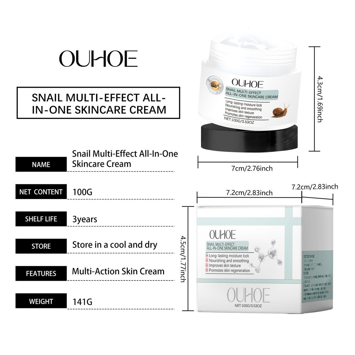 Snail Repair Face Cream